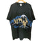 ジャージーズ JERZEES 90s USA製 袖シングル SANTA FE オオカミ Tシャツ メンズ import:XL