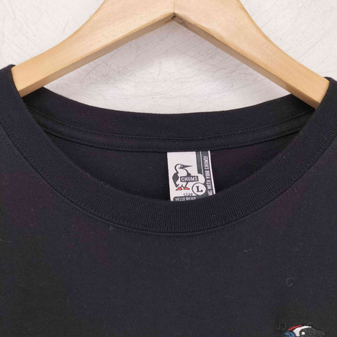 チャムス CHUMS ロゴTシャツ メンズ JPN:L