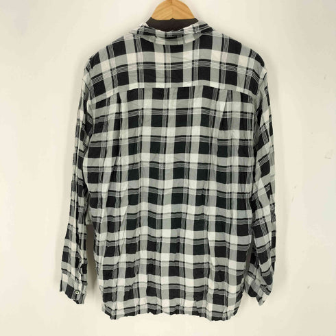 DAN RIVER レーヨン チェックシャツ メンズ