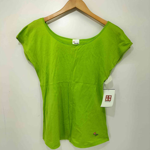 ケンゾー KENZO OLD コットン ストレッチ S/S カットソー + レギンス パンツ セットアップ レディース import:M