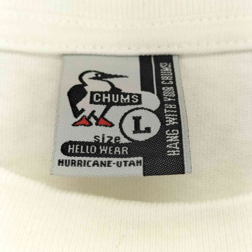 チャムス CHUMS ロゴカットソー メンズ JPN:L
