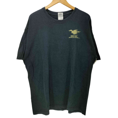 ギルダン GILDAN 00s DEAL'S GAP ドラゴン バイカー Tシャツ メンズ import:XL