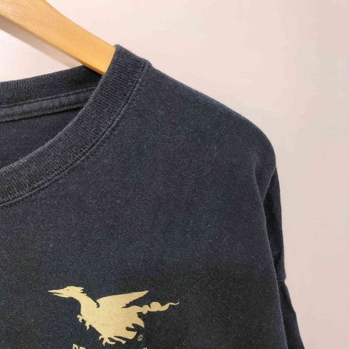 ギルダン GILDAN 00s DEAL'S GAP ドラゴン バイカー Tシャツ メンズ import:XL