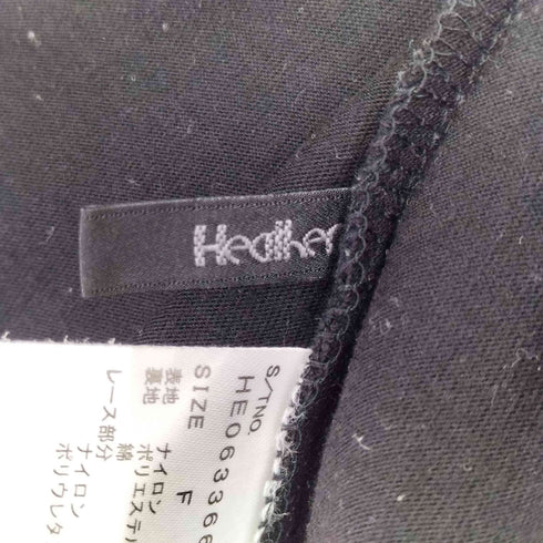 ヘザー Heather レースタンクトップ レディース FREE
