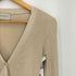 ユナイテッドアローズ UNITED ARROWS シルク リブ Vネック カーディガン レディース JPN:38