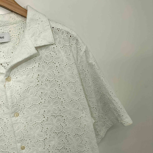カスタネ Kastane WHIMSIC FLOWER PATTERN LACE SHIRT メンズ FREE