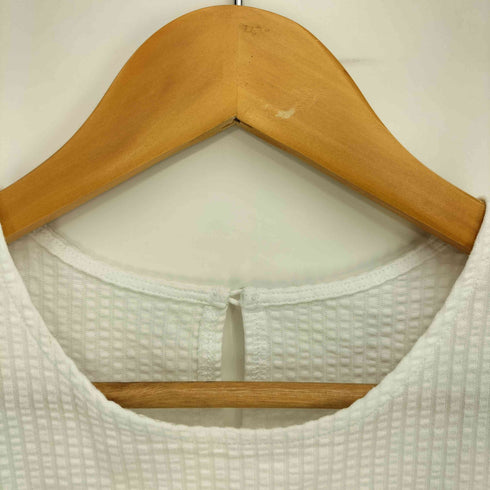 ユナイテッドアローズグリーンレーベルリラクシング UNITED ARROWS green label relaxing サッカー タックスリーブ プルオーバー カットソー レディース FREE