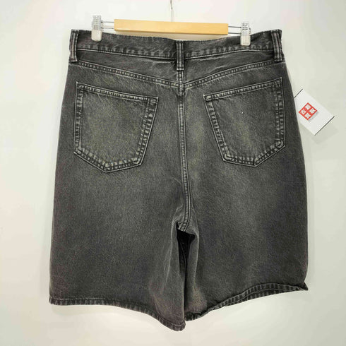ギャップ Gap BAGGY SHORT ブラック デニム バギーショーツ メンズ 32