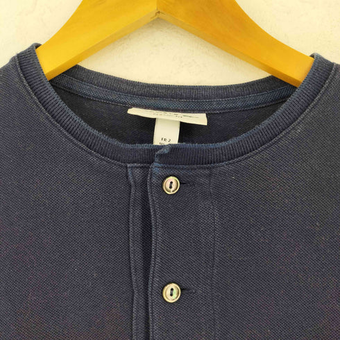 ラコステ LACOSTE 鹿の子 ヘンリーネック 半袖カットソー メンズ XS