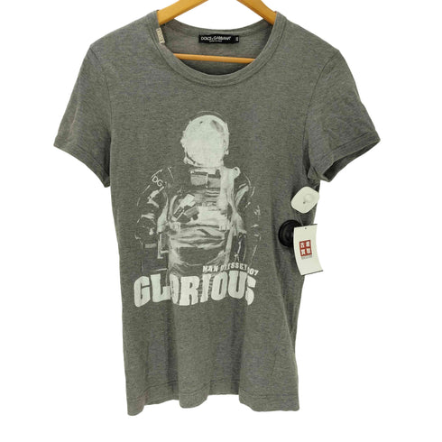 ドルチェアンドガッバーナ DOLCE&GABBANA 00S MADE IN ITALY イタリア製 GLORIOUS MAN ODYSSEY 2007 S/S Tシャツ Y2K メンズ EUR:46