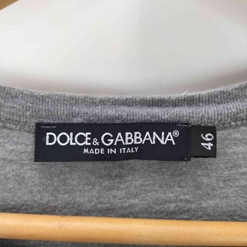 ドルチェアンドガッバーナ DOLCE&GABBANA 00S MADE IN ITALY イタリア製 GLORIOUS MAN ODYSSEY 2007 S/S Tシャツ Y2K メンズ EUR:46