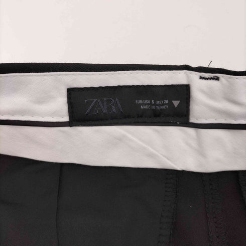 ザラ ZARA タック ワイド スラックス レディース import:S