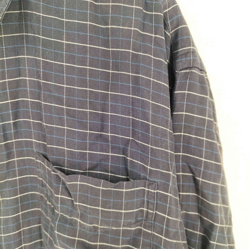 ポロバイラルフローレン Polo by RALPH LAUREN 90s MARLOWE レーヨンチェックシャツ メンズ L