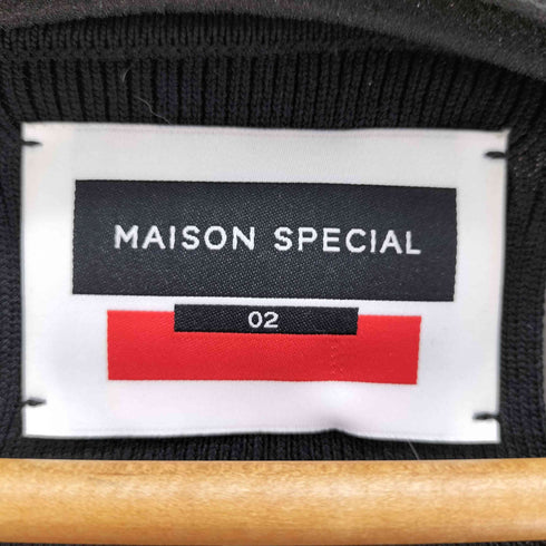 メゾンスペシャル MAISON SPECIAL プライムオーバースラッシュニットシャツカーディガン メンズ JPN:2