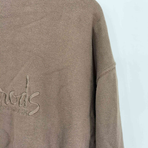 ハロッズ HARRODS イングランド製 ロゴ刺繍 スウェット レディース import:M