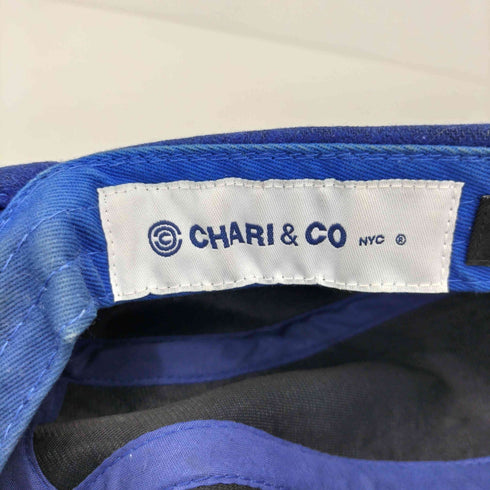 チャリアンドコー chari&co ウール 5パネル キャップ メンズ 57cm - 59cm
