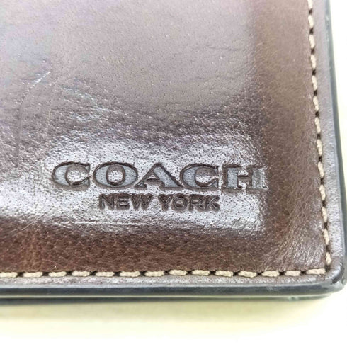 コーチ COACH レザー ウォレット 二つ折り 財布 レディース