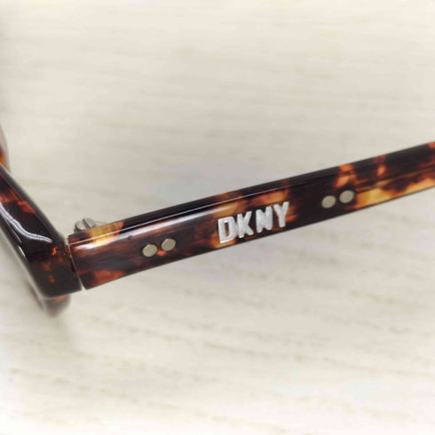 ダナキャランニューヨーク DKNY オーバルレオパードサングラス メンズ