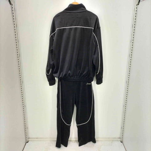ブレス BREATH 25ss SCRIPT LOGO PIPING VELOUR JACKET SCRIPT LOGO PIPING VELOUR TRACK PANTS セットアップ メンズ JPN:M