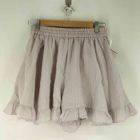 フレイアイディー FRAY I.D 26SS フリルヘムストライプショートパンツ レディース ONE SIZE
