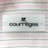 クレージュ courreges ストライプ ボタンダウン シャツ メンズ