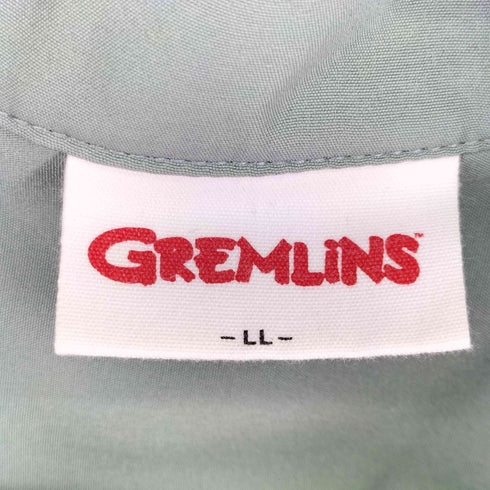 GREMLINS アートワーク刺繍 ショートスリーブオープンカラーシャツ メンズ JPN:XL