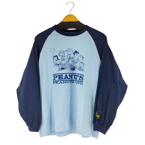 SEQUENZ PEANUTS GANG RAGLAN L/S TEE メンズ JPN:L