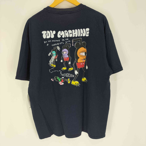 トイマシーン TOY MACHINE ロゴプリント S/S Tシャツ メンズ import:L