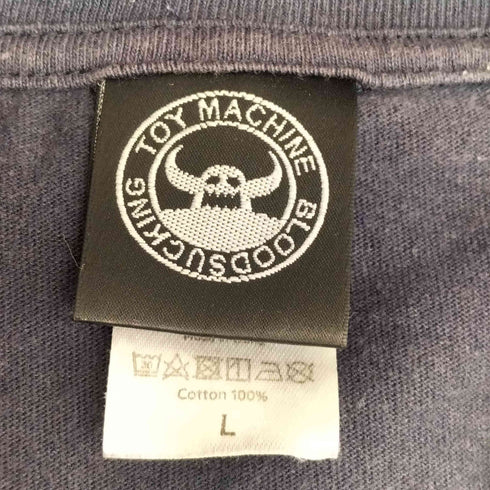 トイマシーン TOY MACHINE ロゴプリント S/S Tシャツ メンズ import:L