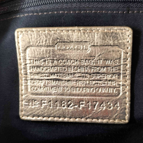 コーチ COACH シグネチャー デニム ワンショルダーバッグ Y2K レディース FREE