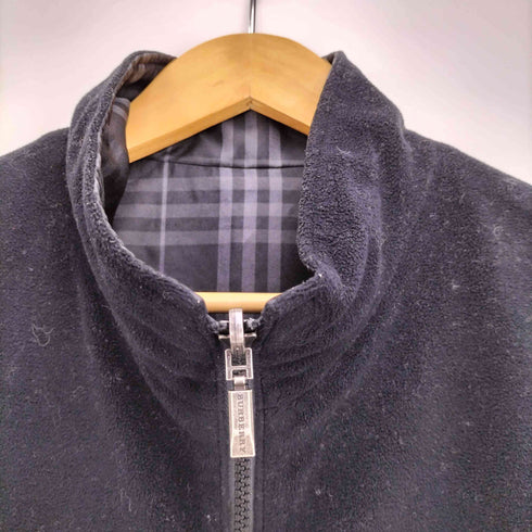バーバリーゴルフ BURBERRY GOLF 裾ドローコード リバーシブル フリースベスト メンズ LL