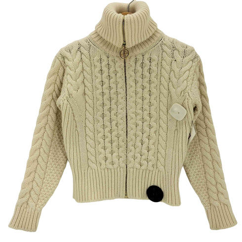 パトゥ PATOU セーラーカラー ジップアップ ケーブルニット レディース XS