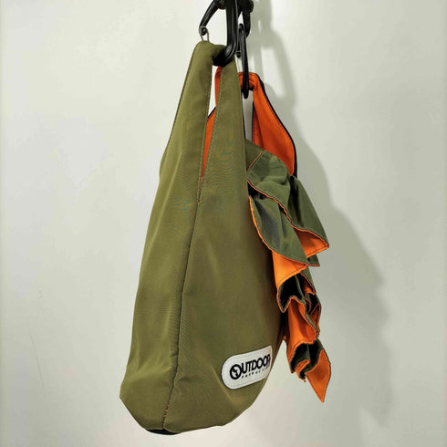 アウトドアプロダクツ OUTDOOR PRODUCTS × RISLEY mini トライアングル フリル バッグ レディース