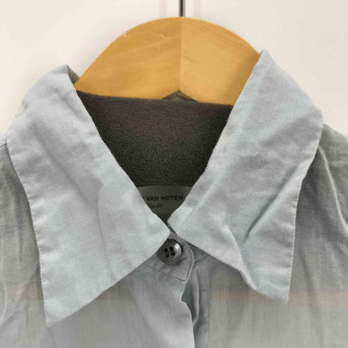 ドリスヴァンノッテン DRIES VAN NOTEN シアー 長袖ボタンシャツ レディース 34