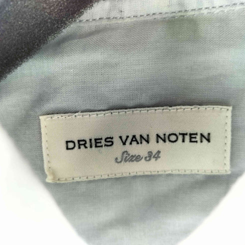 ドリスヴァンノッテン DRIES VAN NOTEN シアー 長袖ボタンシャツ レディース 34