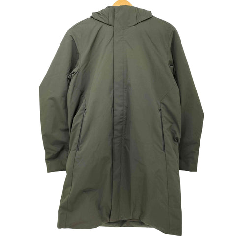 ユニクロ UNIQLO 25AW ハイブリッドダウンコート オリーブ Mサイズ メンズ JPN:M
