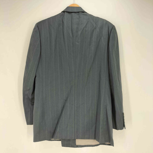 クリスチャンディオール Christian Dior 90S MONSIEUR ウール100% ストライプ ダブルブレストジャケット メンズ import:M