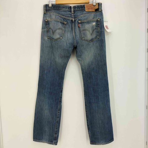 リーバイス Levis 00s 08年製造 501 ボタン裏刻印P85 ボタンフライ ストレート ダメージデニム メンズ W33 L32