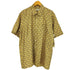 ジムトンプソン JIM THOMPSON シルク100% 象 半袖シャツ メンズ import:L