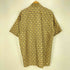 ジムトンプソン JIM THOMPSON シルク100% 象 半袖シャツ メンズ import:L