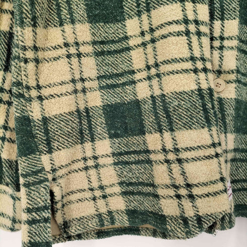 ナイジェルケーボン NIGEL CABOURN 90S SPORTSWEAR パイル地 両フラップ ヘビーネルシャツ メンズ 2