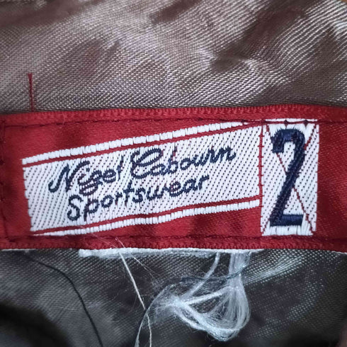 ナイジェルケーボン NIGEL CABOURN 90S SPORTSWEAR パイル地 両フラップ ヘビーネルシャツ メンズ 2