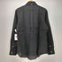 フェアファクス FAIRFAX リネン100 ボタンダウン シャツ ブラック メンズ import:L
