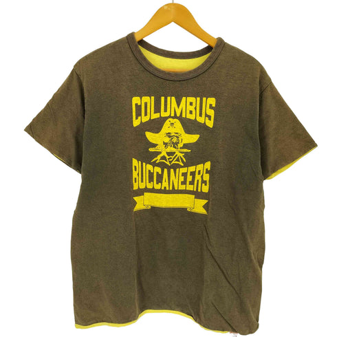 ジョーマッコイ JOE McCOY COLUMBUS BUCCANEERS リバーシブル クルーネックTシャツ メンズ import:L