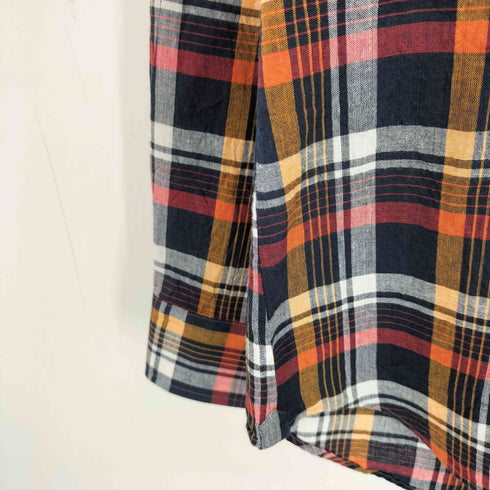 フェアファクス FAIRFAX コットン ボタンダウン チェック シャツ メンズ import:L
