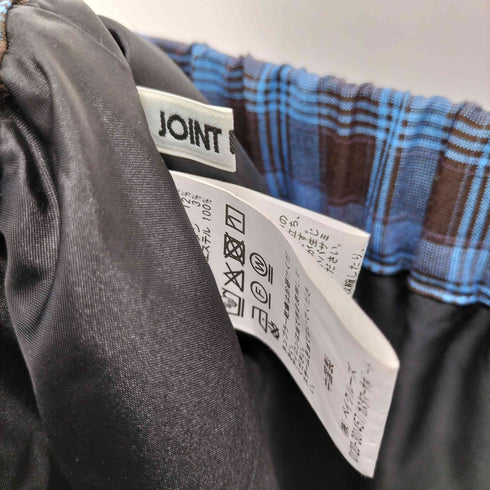 ジョイントワークス JOINT WORKS チェックロングスカート レディース