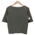 デミルクスビームス Demi-Luxe BEAMS シンプル ボートネックニット .M レディース