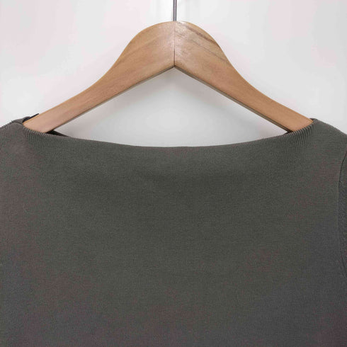 デミルクスビームス Demi-Luxe BEAMS シンプル ボートネックニット .M レディース