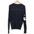 ジョンスメドレー JOHN SMEDLEY ウール100%クルーネックボーダーニット レディース import:M