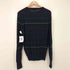 ジョンスメドレー JOHN SMEDLEY ウール100%クルーネックボーダーニット レディース import:M
